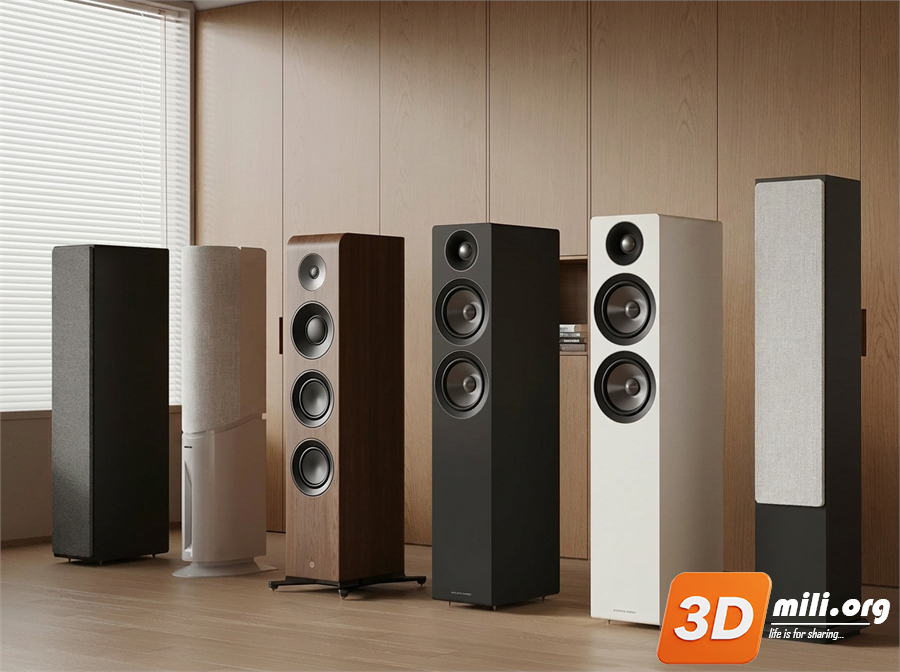 Audio tech 3D Models